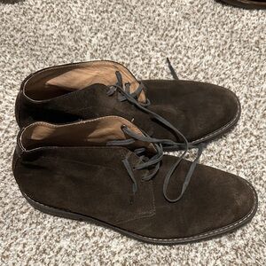 1901 Dark Brown Suede Chukka Boots